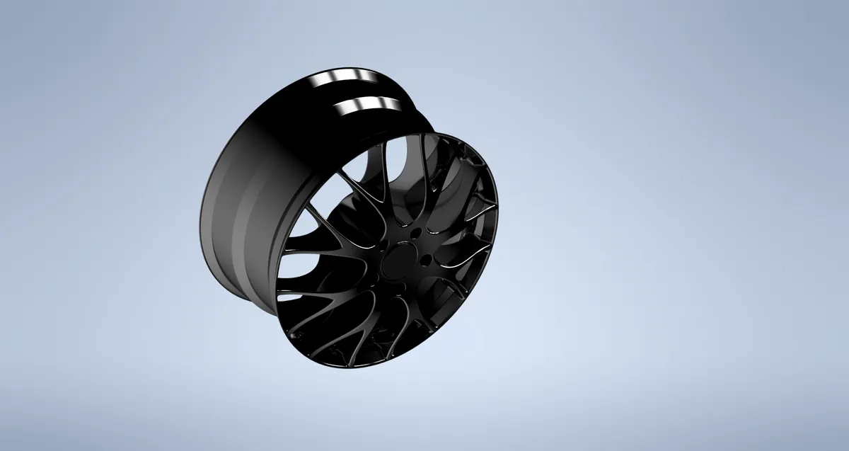 3D 휠 모델링 3