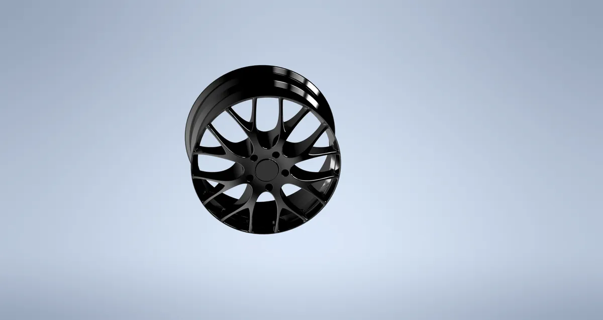 3D 휠 모델링 4
